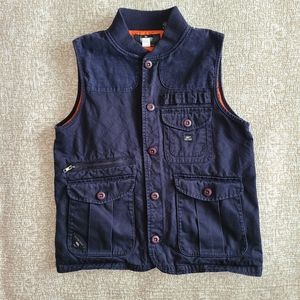 10.Deep Outdoor Utility Vest - Men's Medium - Navy Blue
